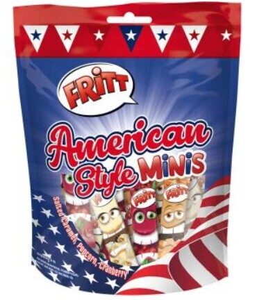 Fritt American Style Minis košļājamās konfektes 200 g